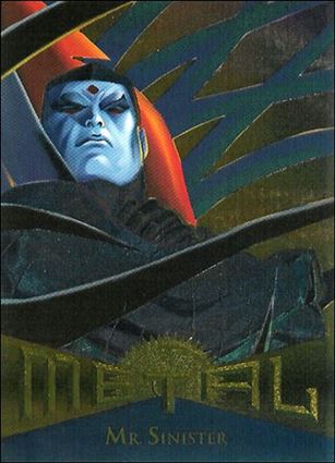 Marvel Metal (Base Set) card 106 Mr. Sinister