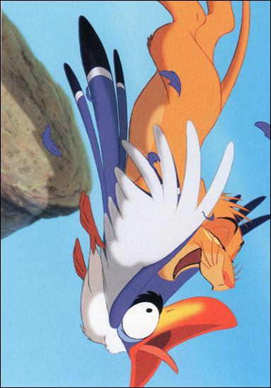 Lion King: Series II (Base Set) card 122 Pouncing Practice