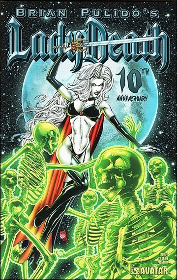 Brian Pulido's Lady Death #1 10th Anniversary issue 1-C Premium Cover