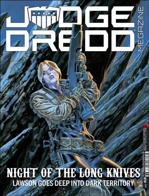 Judge Dredd Megazine (2003) issue 418 Wraparound Cover
