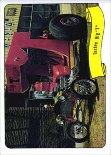 Kustom Cars 1  (Base Set) card 15 Tastee Big "T" (Peel Instructions back)