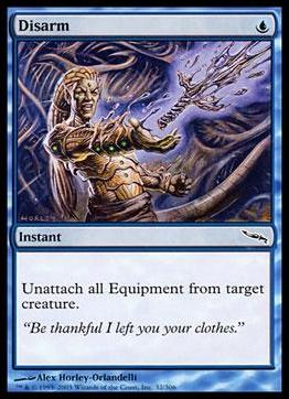Magic the Gathering: Mirrodin (Base Set) card 32 Disarm