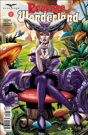 Revenge of Wonderland issue 3-C Kevin McCoy Cover