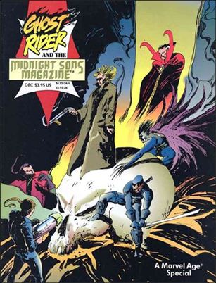 Ghost Rider and the Midnight Sons Magazine Cover Image 1