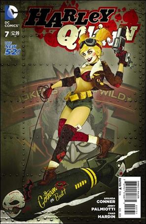 Harley Quinn (2014) issue 7-B Ant Lucia Bombshells Cover