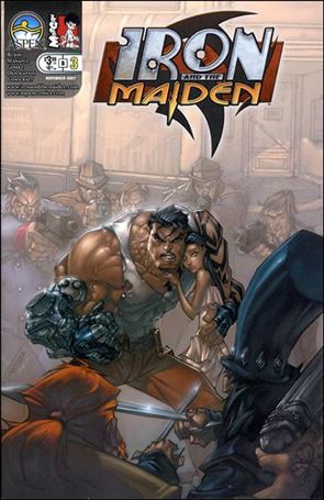 Iron and the Maiden issue 3-B Jeff Matsuda Cover