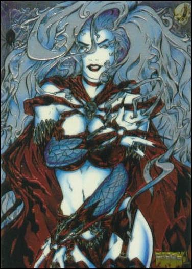 Lady Death All Chromium (Base Set) card 81 The Diva of Death