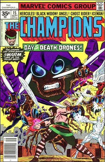 Champions (1975) issue 15-B 35 Cent Price Cover