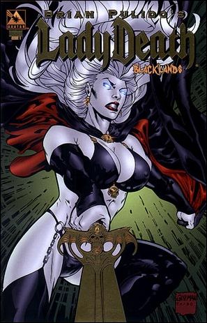 Brian Pulido's Lady Death: Blacklands issue 1-M Gold Foil Cover 1/500