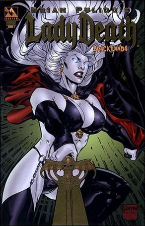 Brian Pulido's Lady Death: Blacklands issue 1-M Gold Foil Cover 1/500