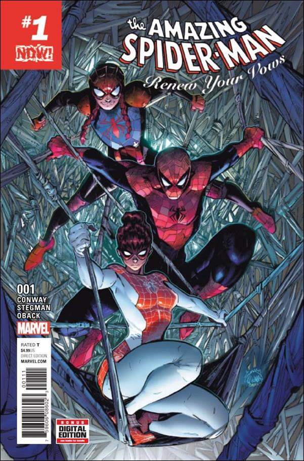 Amazing Spider-Man: Renew Your Vows (2017) issue 1 Ryan Stegman Cover