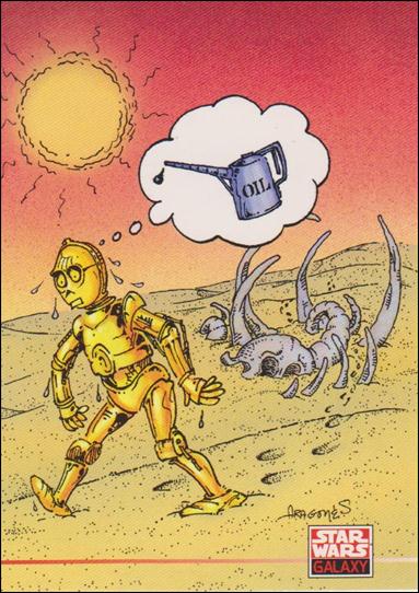 Star Wars Galaxy: Series 2 (Base Set) card 208 Sergio Aragones