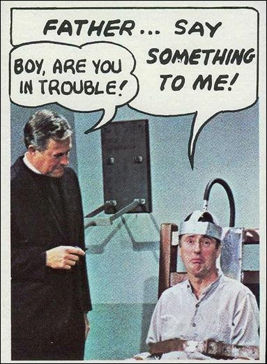 Laugh-In (Base Set) card 24 Father...Say Something yo Me!
