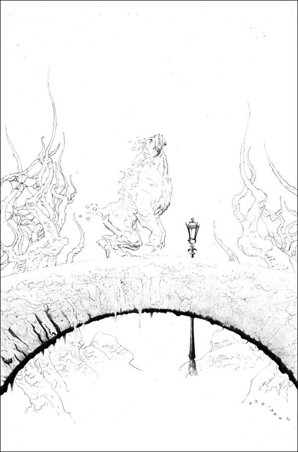 Gargoyles Winter Special issue 1-H Jae Lee B&W Virgin 1:25 Cover