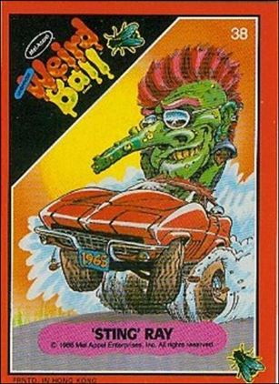 Weird Ball (Base Set) card 38 'Sting' Ray