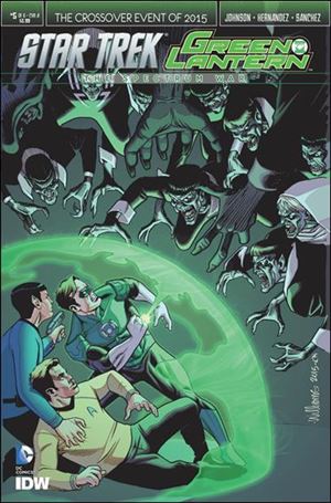 Star Trek/Green Lantern (2015) issue 5 David Williams Cover