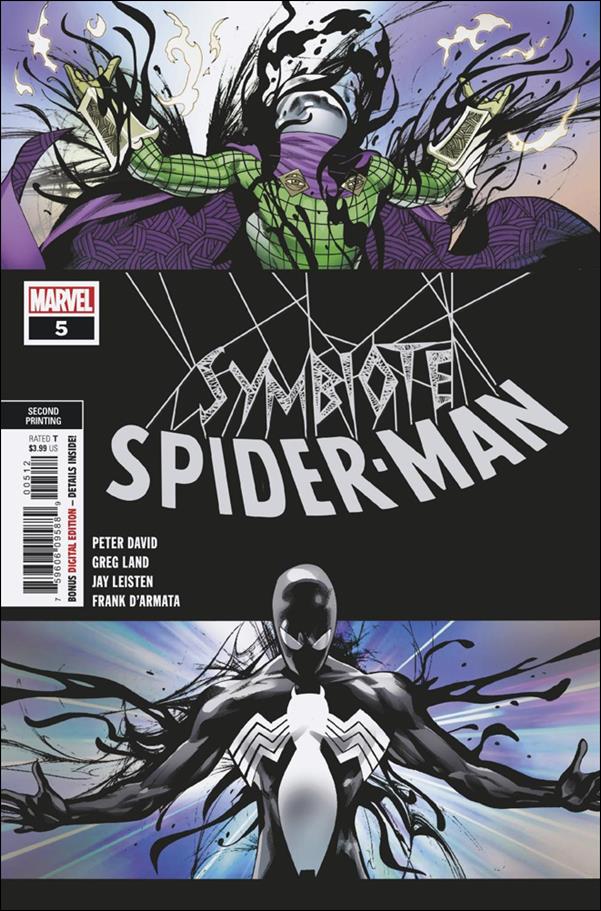 Symbiote Spider-Man issue 5-B Greg Land Cover (2nd Printing)