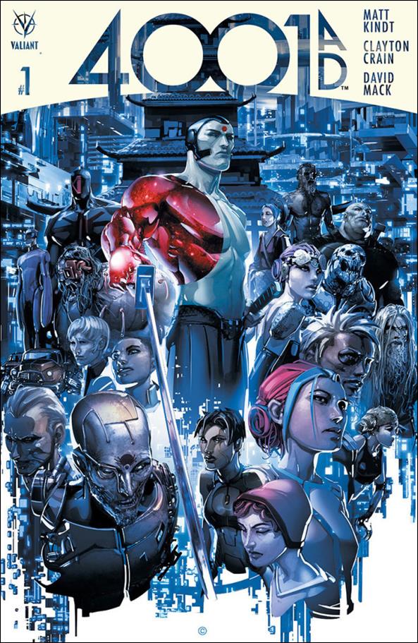 4001 A.D. issue 1-O Clayton Crain Cover (2nd Printing)