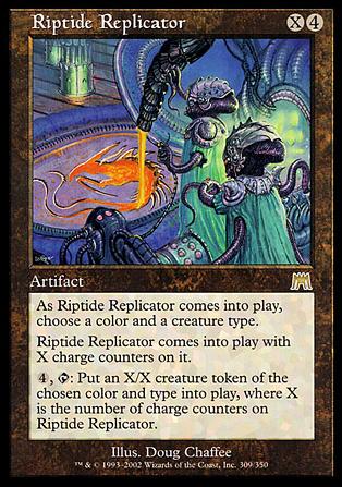 Magic the Gathering: Onslaught (Base Set) card 309 Riptide Replicator