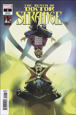 Death of Doctor Strange issue 1-C Michael Del Mundo Miles Morales 10th Ann. Cover
