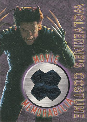 X-Men: The Movie (Memorabilia Subset) card nn4 Wolverine's Costume