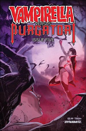 Vampirella vs Purgatori issue 5-C Szymon Kudranski Cover