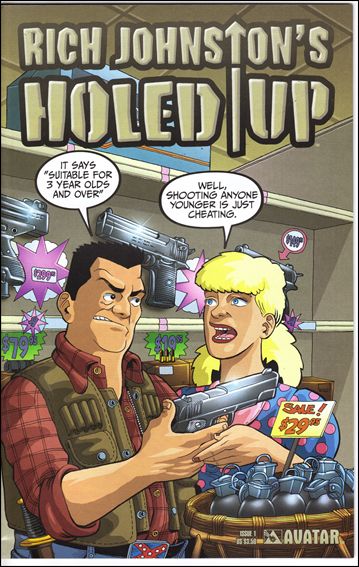 Rich Johnston's Holed Up issue 1 Standard Cover