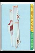 Hot Rods (Base Set) card 33 Lemans Cadillac (Orange Back)