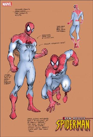 Ben Reilly: Spider-Man issue 1-D Dan Jurgens 1:10 Design Cover