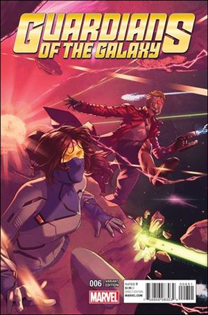 Guardians of the Galaxy (2015)  issue 6-B Jamal Campbell 1:10 Cover