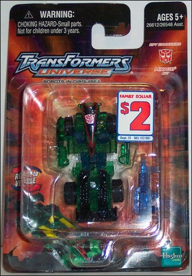 Transformers Universe Robots in Disguise Spy Changers 3" Action Figures figure 8 Mirage