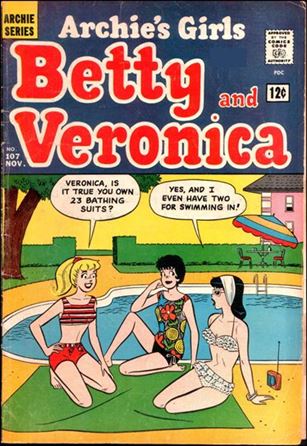Archie's Girls Betty & Veronica issue 107