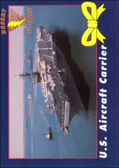 Operation Yellow Ribbon Desert Storm Trading Cards (Base Set) card 7