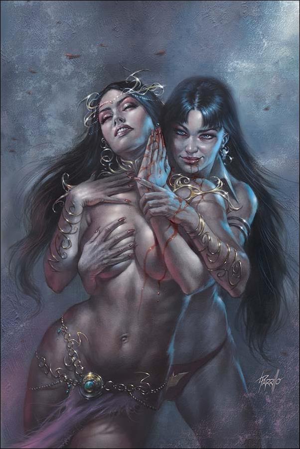 Vampirella/Dejah Thoris issue 5-L Lucio Parrillo Mega Gaming and Comics Cover