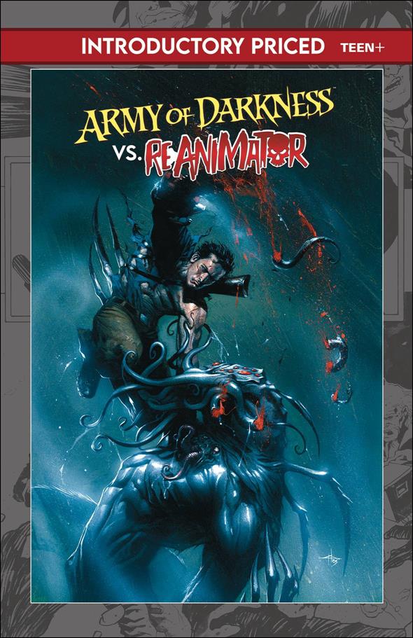 Army of Darkness vs Re-Animator issue 1-I Gabriele Dell'Otto Introductory Priced Cover