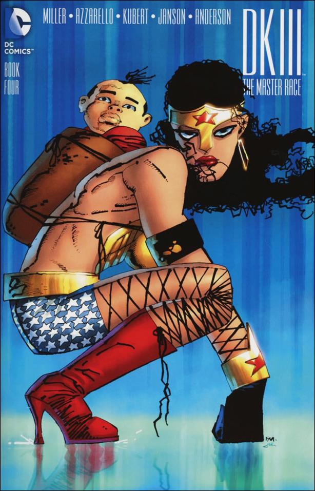 Dark Knight III: The Master Race issue 4-E Frank Miller 1:100 Cover