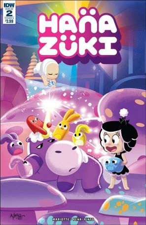 Hanazuki: Full of Treasures issue 2 Nico Peña Cover