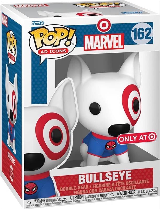 POP! Ad Icons figure 162 Bullseye (Spidey T-Shirt) Target Exclusive