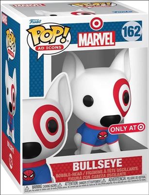 POP! Ad Icons figure 162 Bullseye (Spidey T-Shirt) Target Exclusive