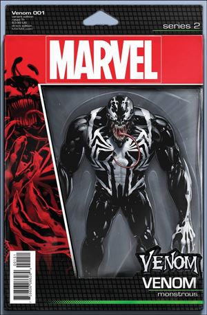 Venom (2017) issue 1-D John Tyler Christopher Action Figure Cover