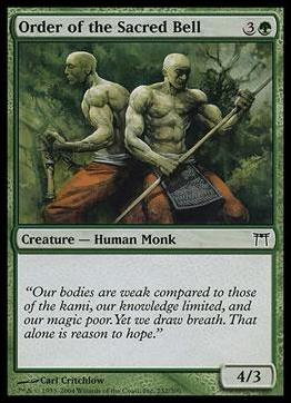 Magic the Gathering: Champions of Kamigawa (Base Set) card 232 Order of the Sacred Bell