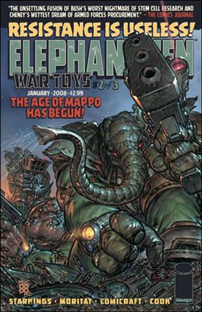 Elephantmen: War Toys issue 2 Boo Cook Cover