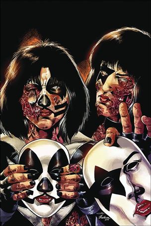 Kiss Zombies issue 5-J Rodney Buchemi 1:20 Virgin Cover