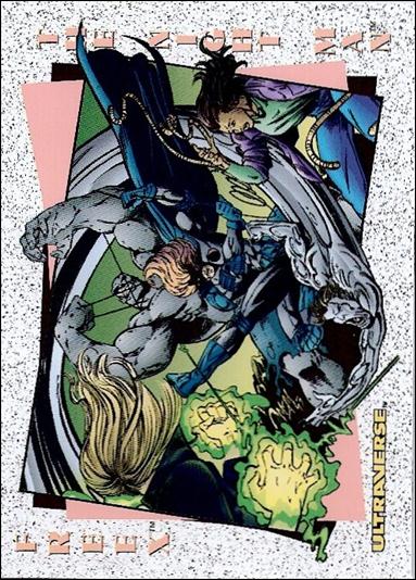 Ultraverse: Series 2 (Base Set) card 70 Freex vs The Night Man
