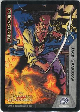 Pirates of the Caribbean - Dead Man's Chest (Base Set) card PDC207 Jack Sparrow - Fire Away!
