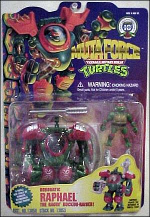 Teenage Mutant Ninja Turtles: Muta Force figure 3 Robomatic Raphael