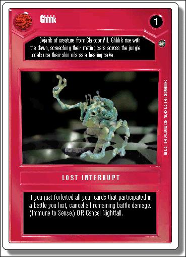 Star Wars: A New Hope Revised (Base Set) card 50 Ghhhk