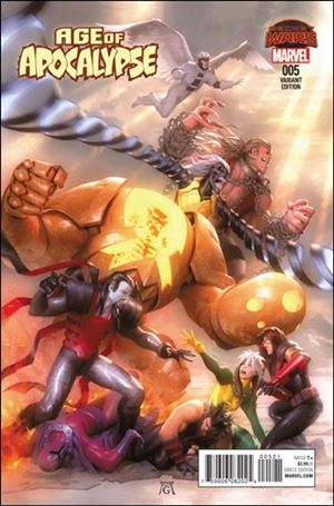 Age of Apocalypse (2015) issue 5-B Alex Garner 1:25 Cover