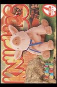 Beanie Babies Series 4 (Artist Proof Parallel Base Set) card 204 Knuckles