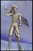 Final Fantasy Trading Arts (Series 1) figure 1-B Cloud Strife (Metallic)